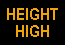 Height High Indicator