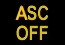 ASC OFF indicator