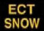 Electronically Controlled Transmission Snow Indicator