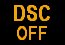 DSC off indicator