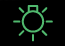 Headlamp indicator symbol