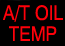 Transmission oil temperature indicator