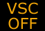VSC off indicator