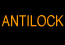 ANTILOCK indicator symbol