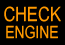 Check Engine Text
