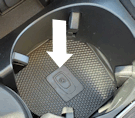 Cup holder back up image