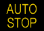 Auto stop indicator