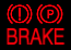 Brake force dist indicator