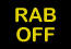 RAB off indicator