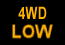 4wd low indicator