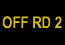 OFF RD 2 indicator