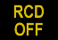 RCD off indicator