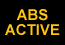 ABS active indicator