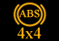 ABS 4x4 indicator
