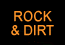 Rock & dirt mode indicator