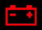 Charge system trouble indicator