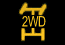 2WD fault indicator