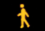 Pedestrian detected indicator