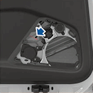 Model X manual rear dr release