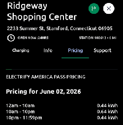 EA TOU pricing