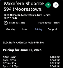 EA TOU pricing