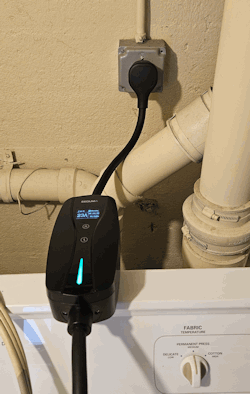 Charger plugged in